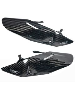 CMT CARBON EXHAUST GUARDS REAR - DUCATI