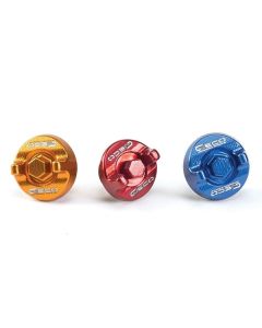 GECO ENGINE OIL PLUG - BLUE TM RACING