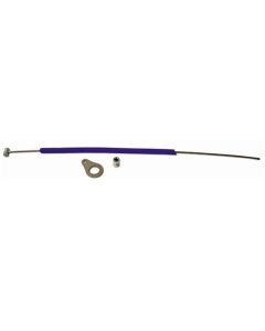 GECO SAFETY CABLE AND PLATE FOR REAR BRAKE UNIVERSAL