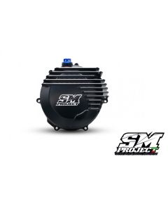 SM PROJECT CLUTCH COVER + OIL CAP - BLACK