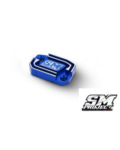 SM PROJECT BREMBO FINNED RESERVOIR CAP CLUTCH/BRAKE - BLUE 