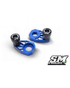 SM PROJECT AXLE BLOCKS SLIDER KIT - BLUE