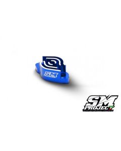 SM PROJECT NISSIN RESERVOIR CAP REAR BRAKE PUMP - BLUE