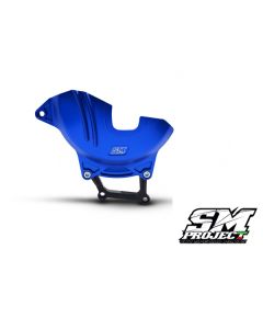 SM PROJECT CLUTCH COVER GUARD HUSQVARNA - BLUE