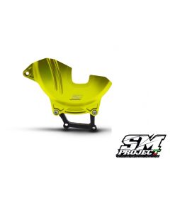 SM PROJECT CLUTCH COVER GUARD HUSQVARNA - YELLOW