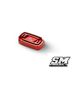 SM PROJECT RESERVOIR CAP BRAKE/CLUTCH NISSIN - RED