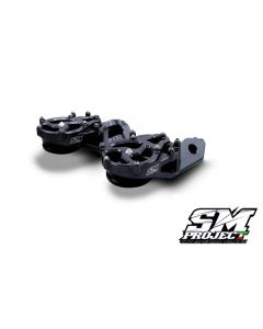 SM PROJECT SUPERMOTO FOOTPEGS - BLACK KTM/HSQ/GAS/STARK