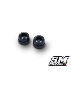 SM PROJECT ALUMINIUM HANDLEBAR SLIDERS - BLACK