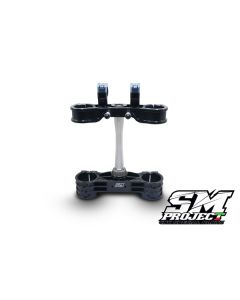 SM PROJECT SUPERMOTO TRIPLECLAMPS - BLACK KTM/HSQ/GAS/STARK