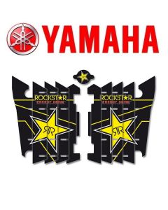 BLACKBIRD ROCKSTAR ENERGY LOUVER STICKERS - YAMAHA