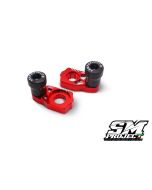 SM PROJECT AXLE BLOCKS SLIDER KIT - RED